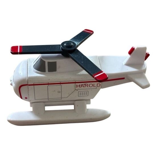 Thomas & Friends Harold The Helicopter Wooden Railway Magnetic Friends - Picture 5 of 9